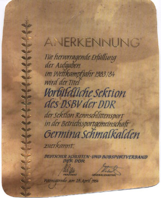 Urkunde